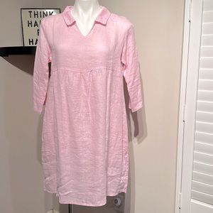 1/2PriceSale(was at $45) NWT STARKx Pink Linen Dress Size S